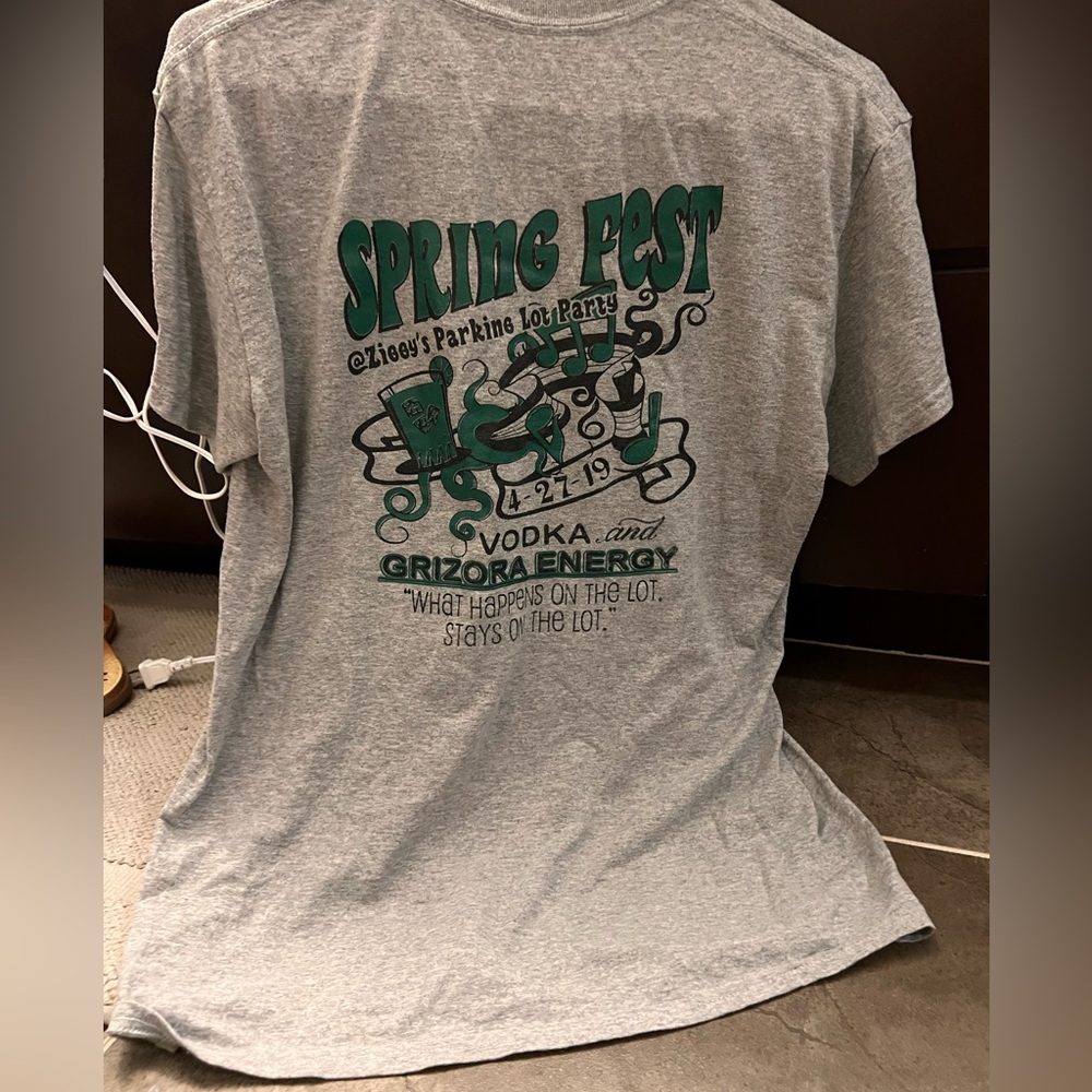 BGSU Ziggy bar spring fest t-shirt from year 2019